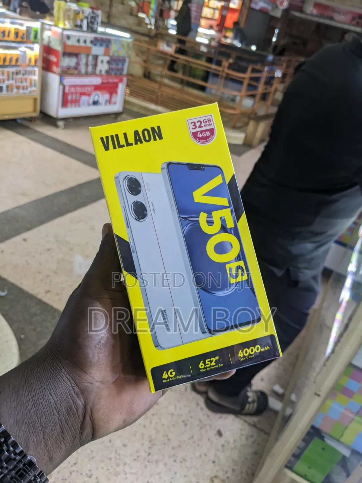 New Villaon V50s 64 GB Black