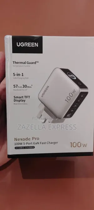 Ugreen Nexode S 100W 4 Port Gan Fast USB-C Charger,Type C Wall Charger