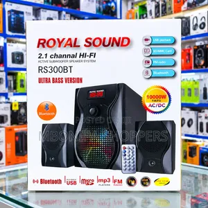 Royal Sound 2.1 Ch Bluetooth Speaker System Ultra Bass Remote Control