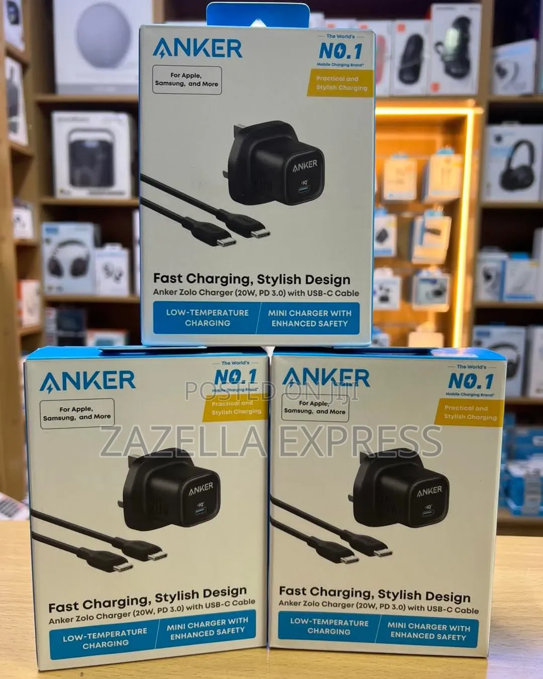 Anker Zolo 30W USB-C Charger With Type C Cable Super Fast Wall Adaptor