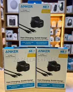 Anker Zolo 30W USB-C Charger With Type C Cable Super Fast Wall Adaptor