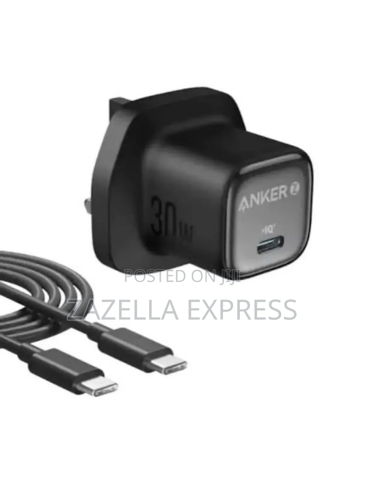 Anker Zolo 30W USB-C Charger With Type C Cable Super Fast Wall Adaptor