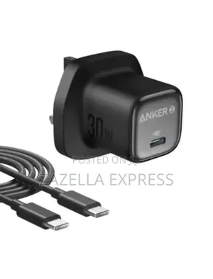 Anker Zolo 30W USB-C Charger With Type C Cable Super Fast Wall Adaptor