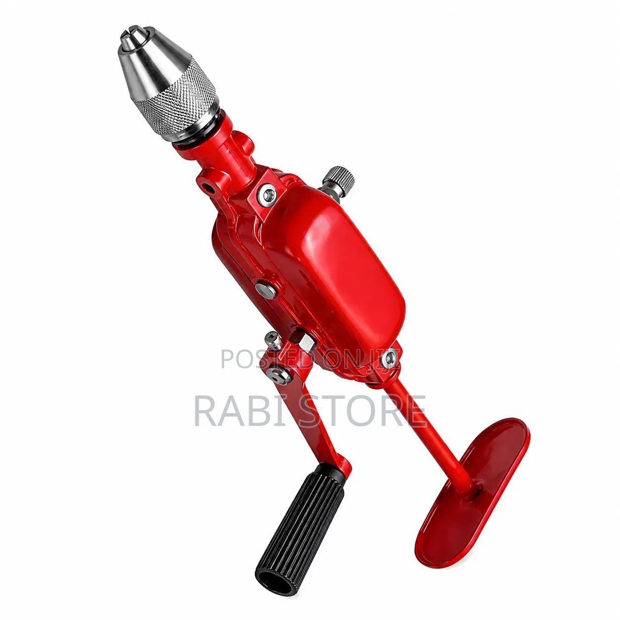 Red Manual Breast Drill, Aka Hand Crack Drill