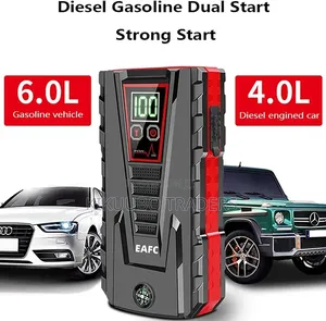 High Power" Multi-Function Portable Car Jump Starter Kit
