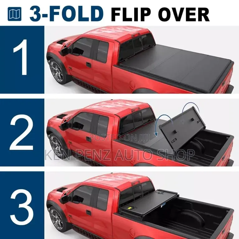 Ford Pickup Truck Tri Fold Tonneau Cover