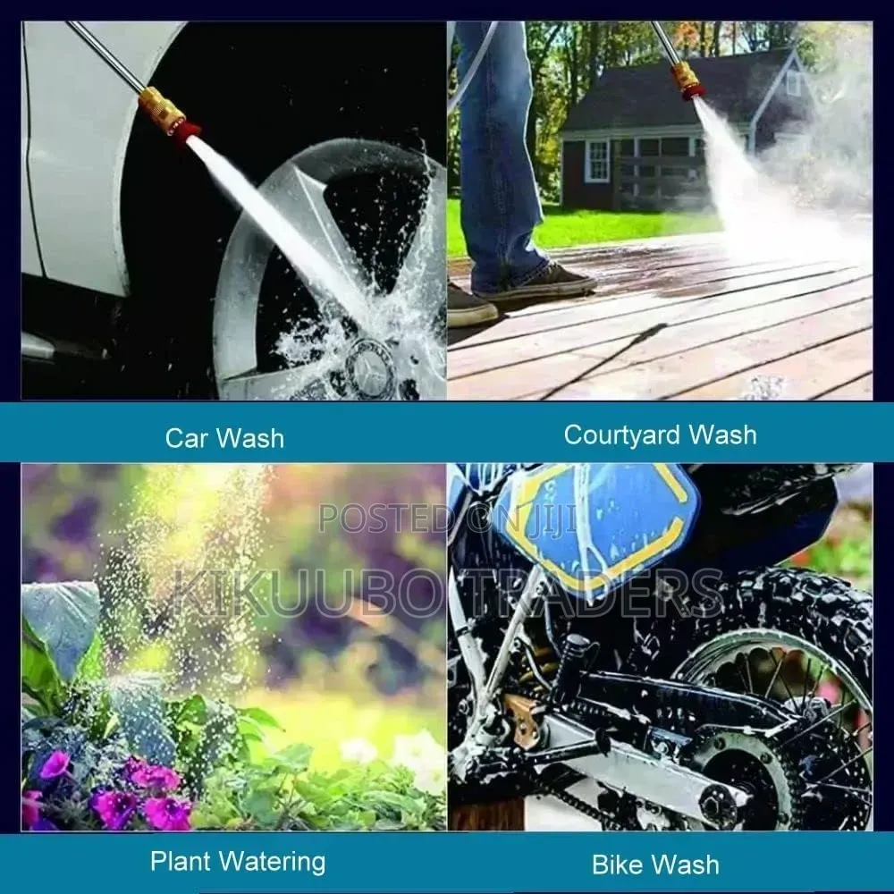 Portable, Cordless High-Pressure Water Spray Gun Kit