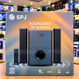 SPJ SBY-BL60W04 Soundbar Speaker System – 60W Output