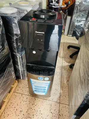 Imported Used Panasonic Black Hot & Cold Water Dispenser