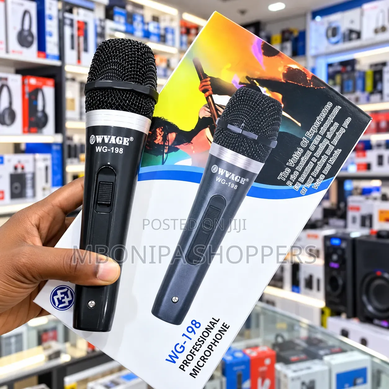 OWWAGE Professional Wired Microphone – Clear Sound for Every Occasion