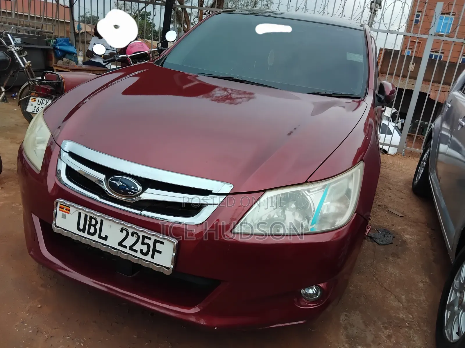 Subaru Exiga 2009 Maroon