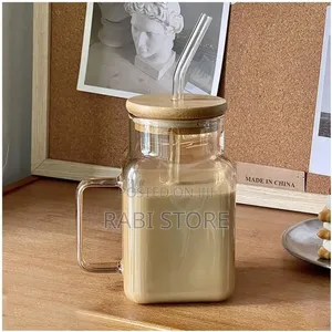 Juice Glass Bottles With Straw
