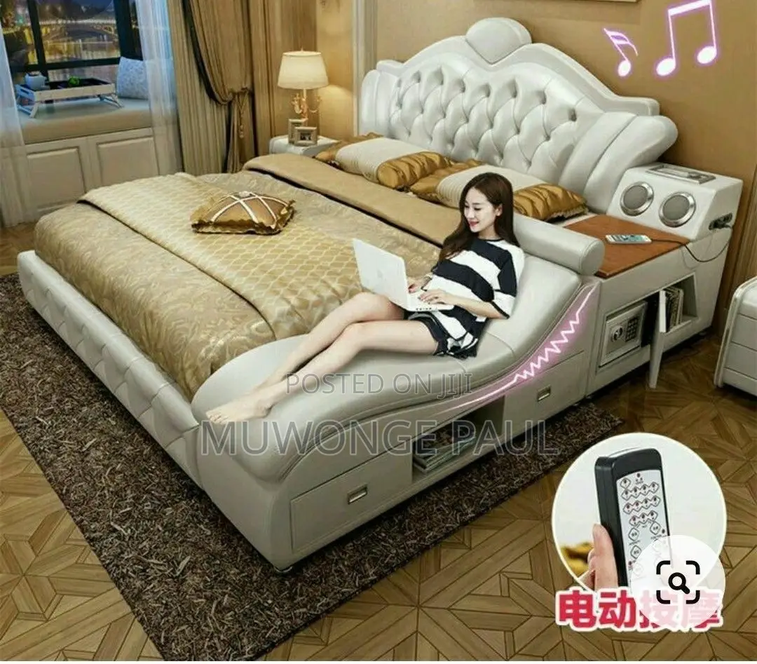 Indian Smart Music Banks Bed 5x6