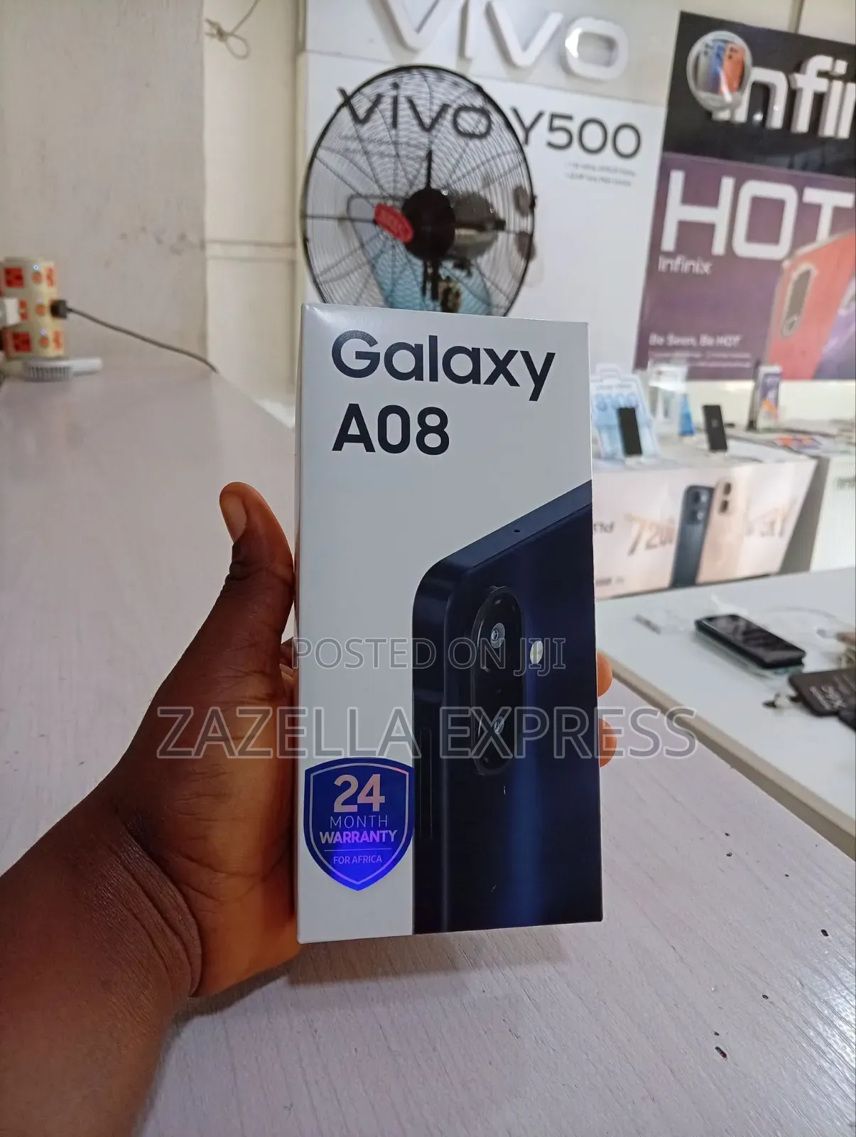 New Samsung Galaxy A08 64 GB Blue