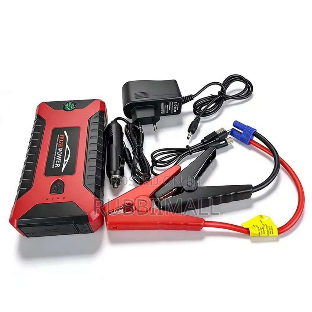 High-Power Car Jump Starter and Power Bank Kit