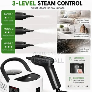 High-Pressure Portable Steam Cleaner