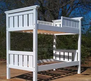 Children’s Double Decker 3x6 Bed in Mahogany