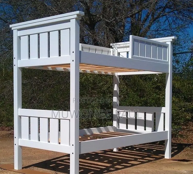 Children’s Double Decker 3x6 Bed in Mahogany