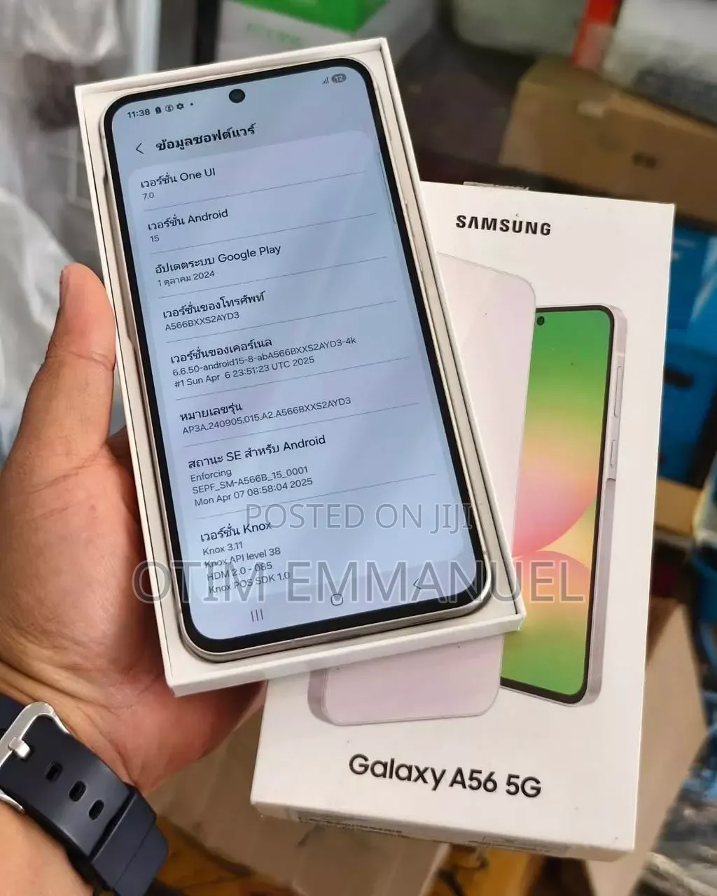 New Samsung Galaxy A56 256 GB Pink