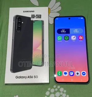 New Samsung Galaxy A56 256 GB Black