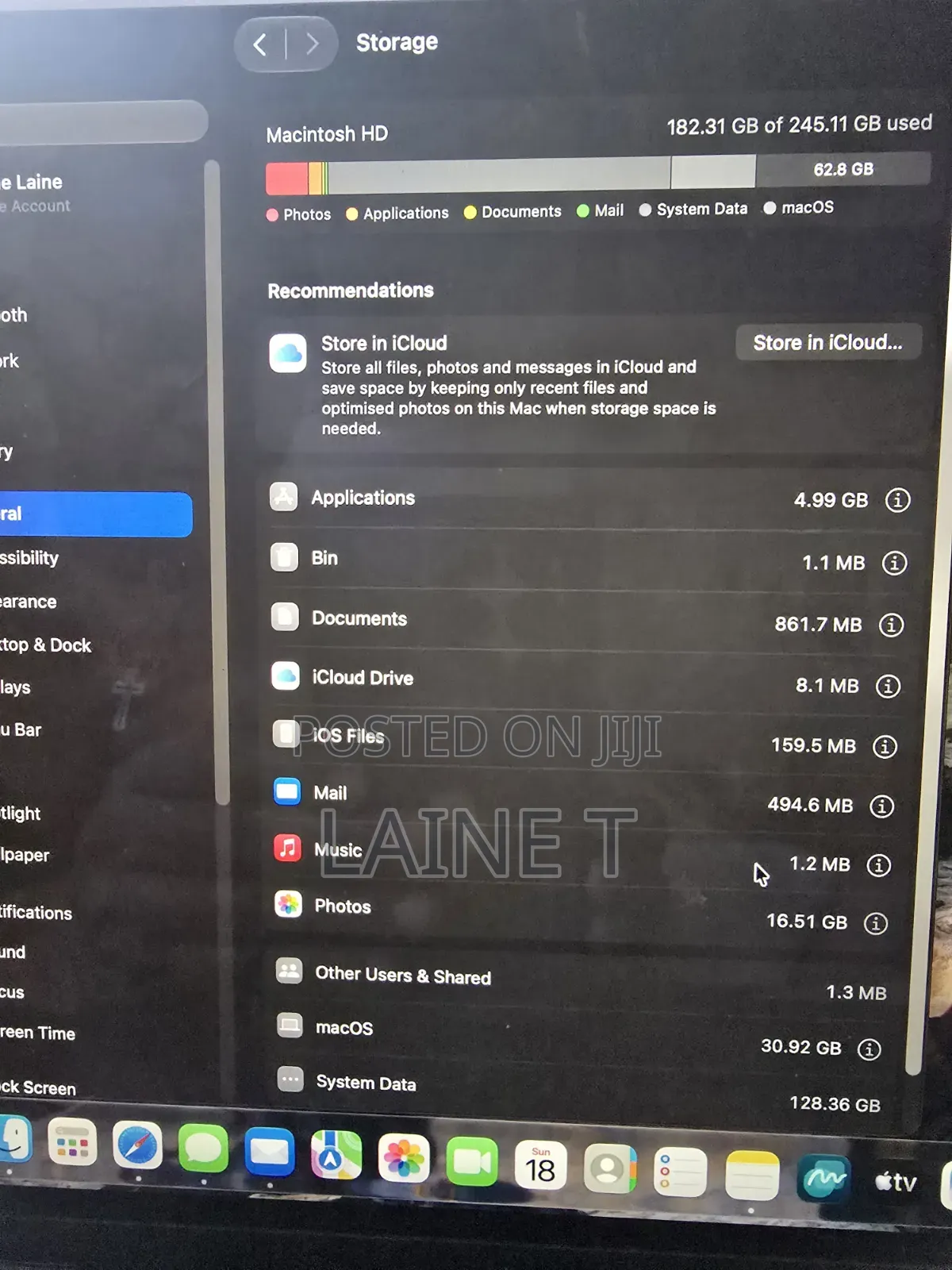 New Laptop Apple MacBook 2020 8GB Apple M1 SSD 256GB