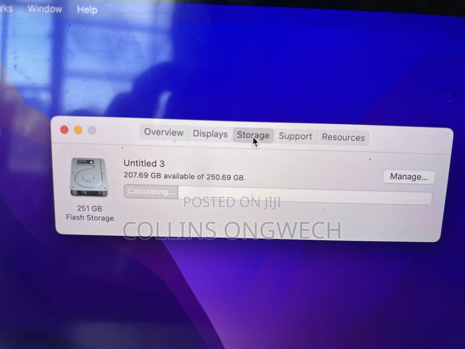 Laptop Apple MacBook Pro 2017 16GB Intel Core i7 SSD 256GB