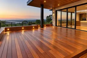Premium Natural Hardwood Decking Installation