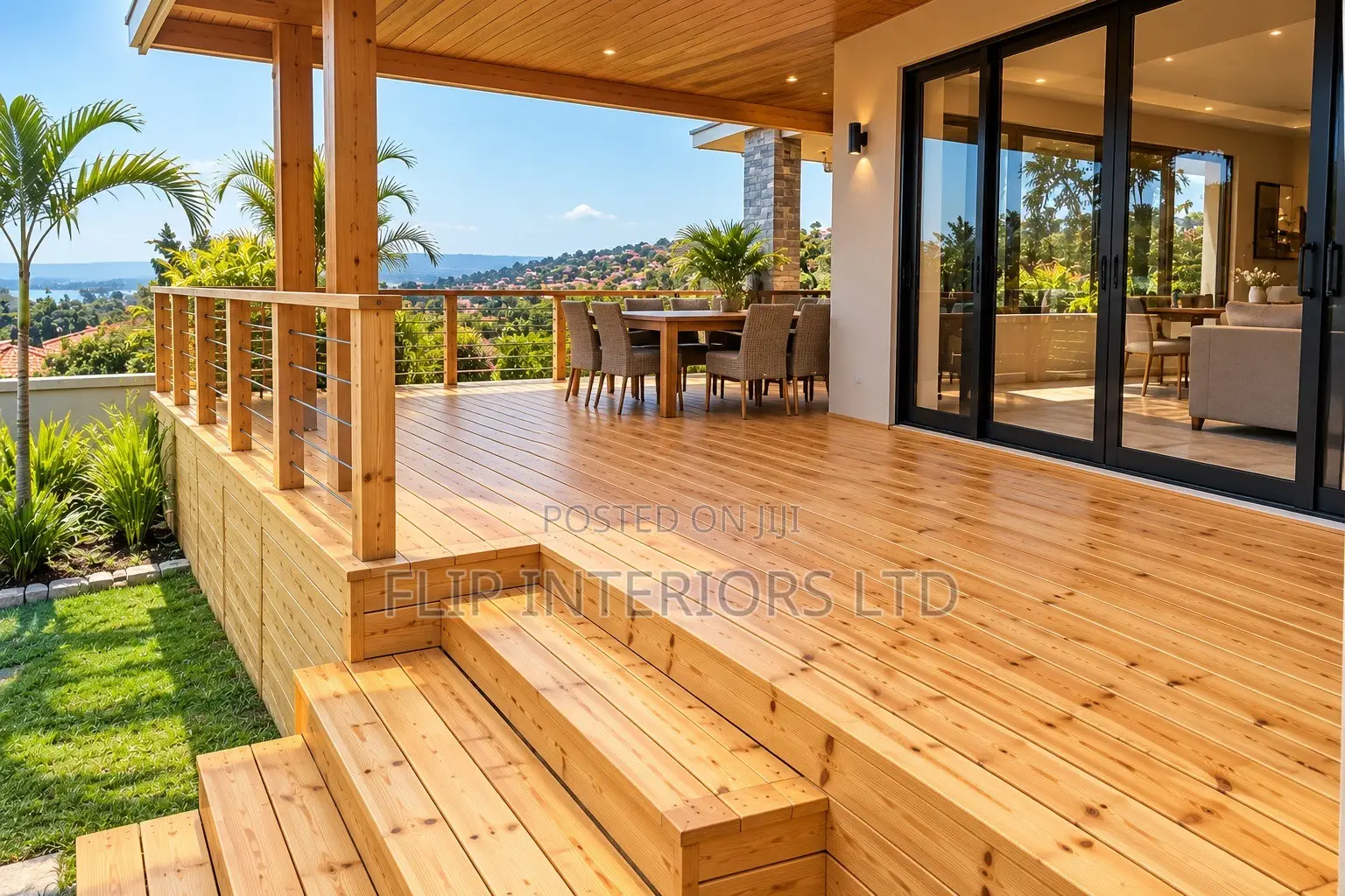 Premium Pine Wood Decking Design & Installation