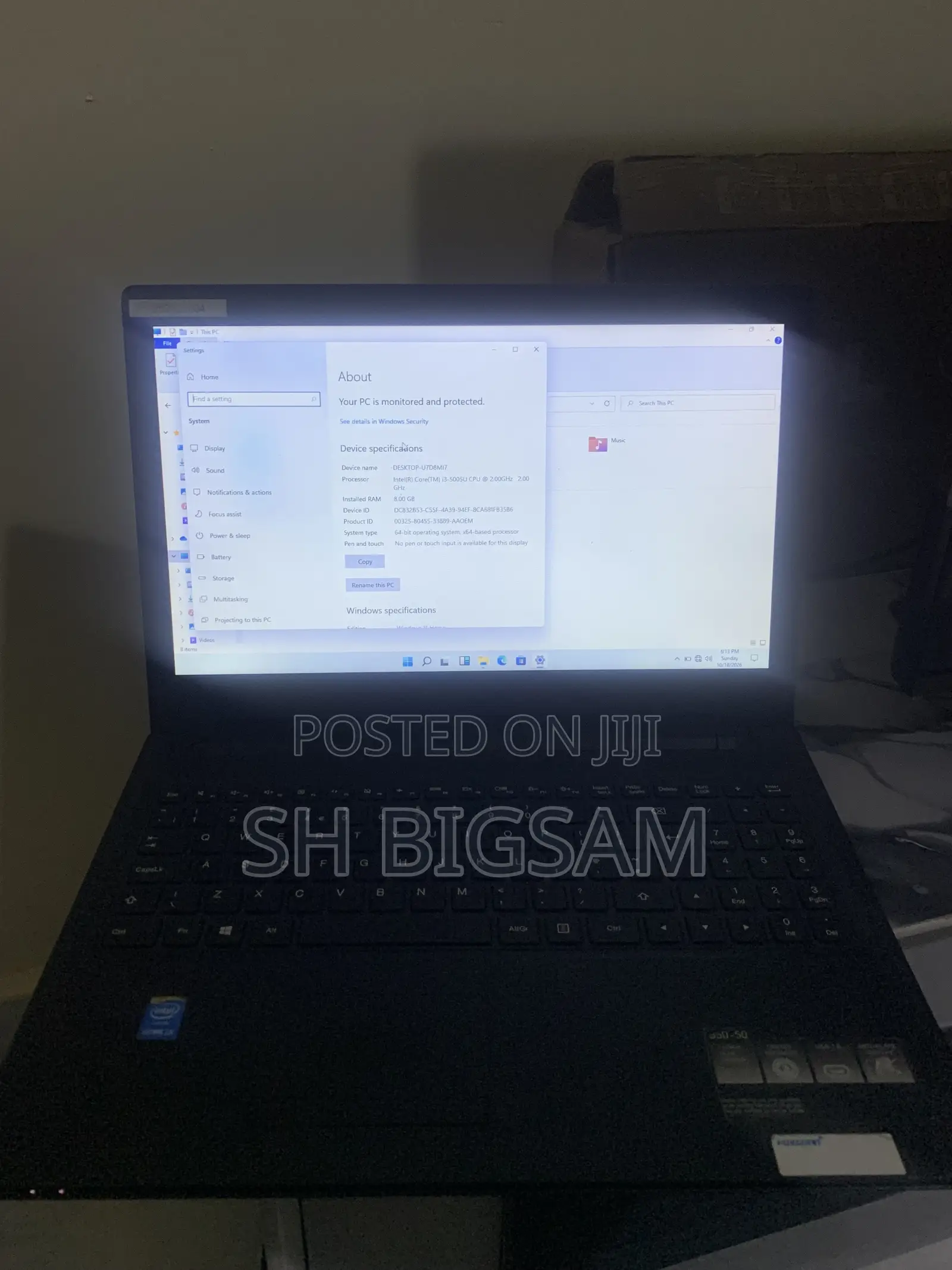 Laptop Lenovo B570 8GB Intel Core i3 HDD 256GB