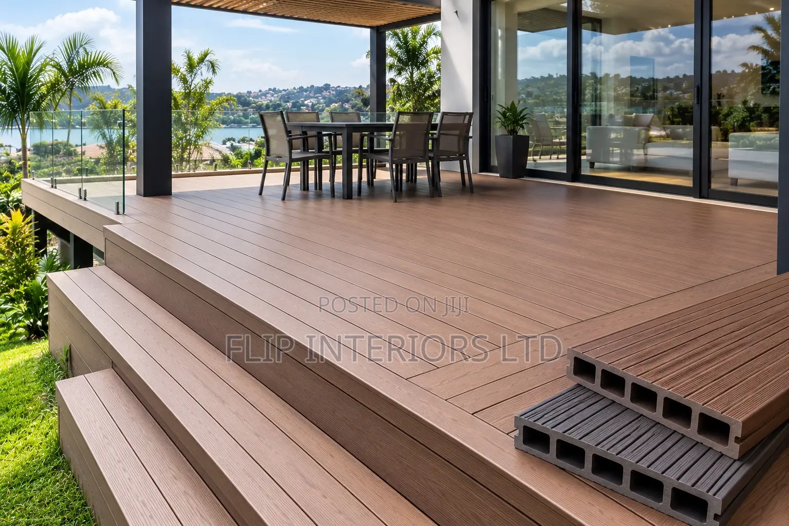 Hollow WPC Decking Design & Installation
