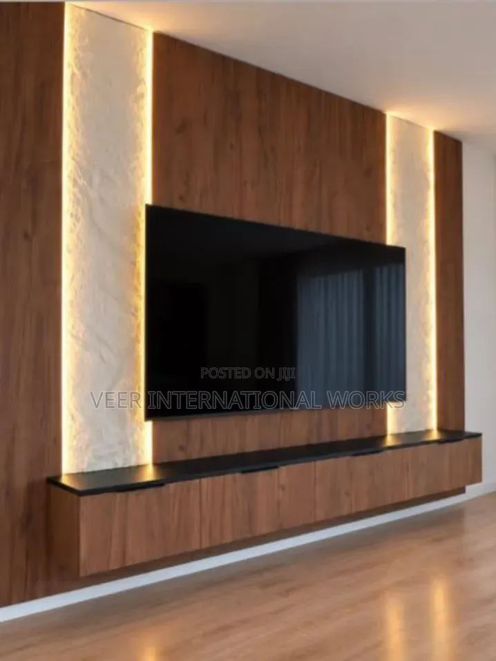 Luxury TV Walls & Gypsum Interior Design - Veer Works Kampala