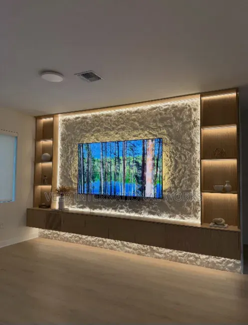 Luxury TV Walls & Gypsum Interior Design - Veer Works Kampala