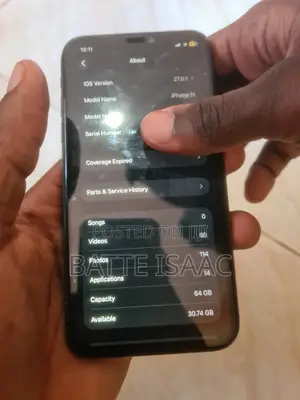 Apple iPhone 11 64 GB Black