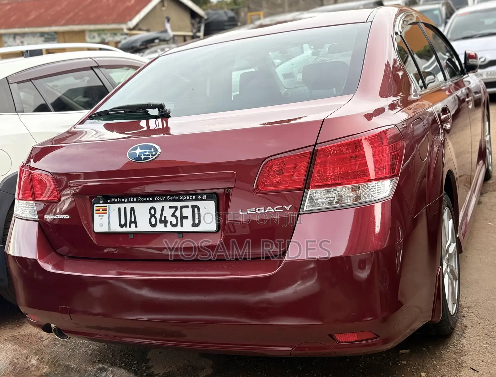 Subaru Legacy 2.5i Premium 2010 Red