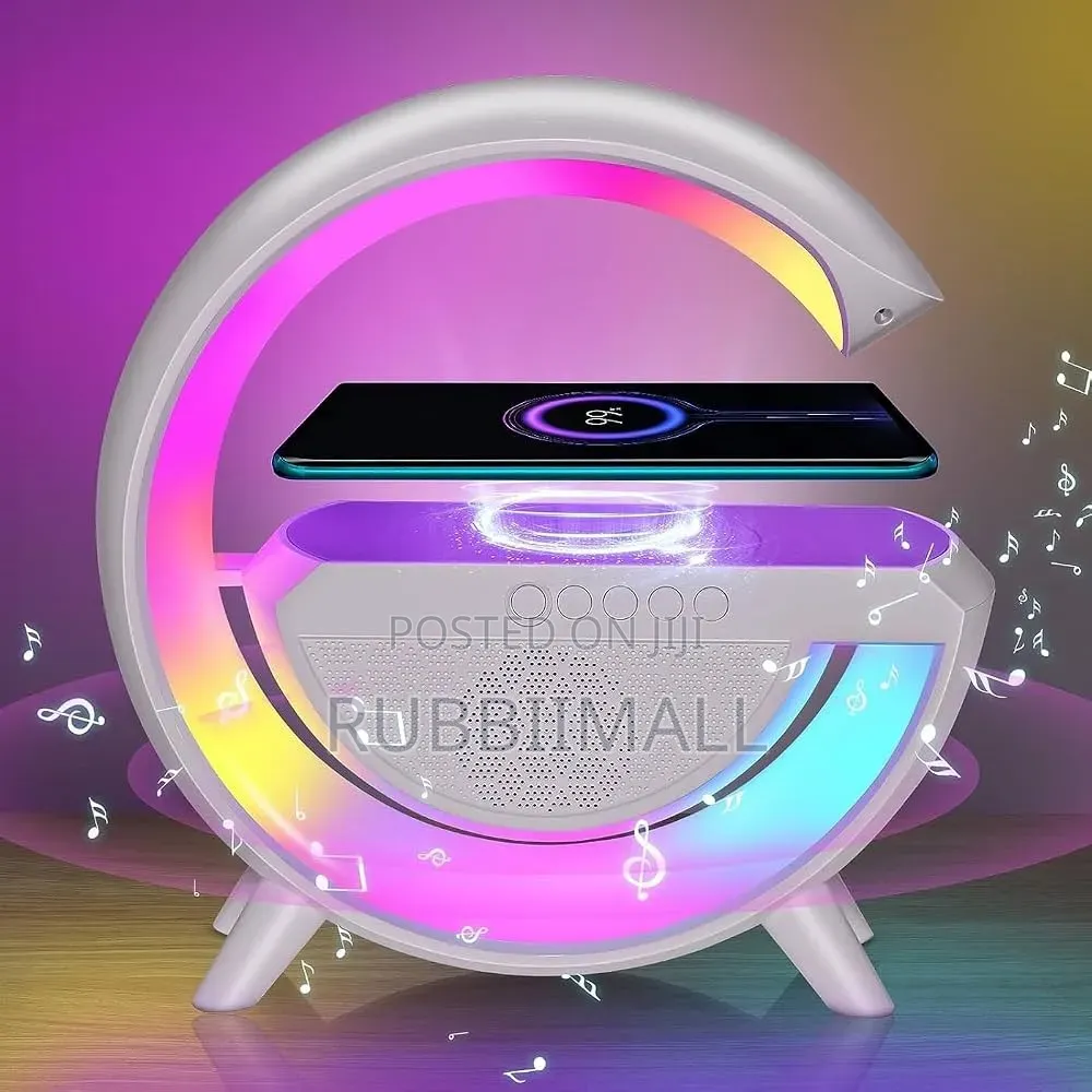 Multifunctional LED Wireless Phone Charger & Bluetooth Speaker
