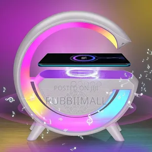 Multifunctional LED Wireless Phone Charger & Bluetooth Speaker