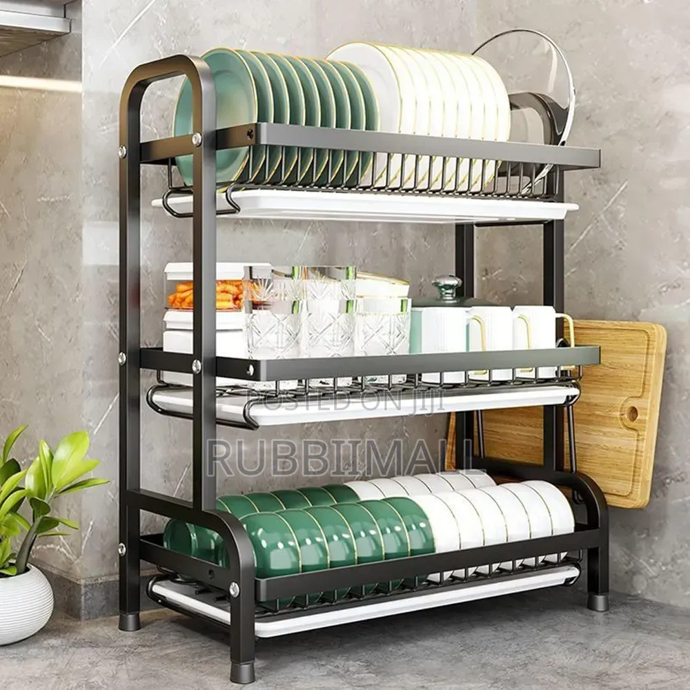 Multi Functional Dish Rack 3 Tier