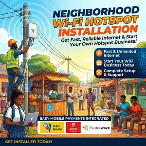 Neighbourhood WiFi Hot-Spot Business Setup