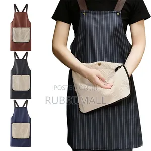 Striped Kitchen Apron