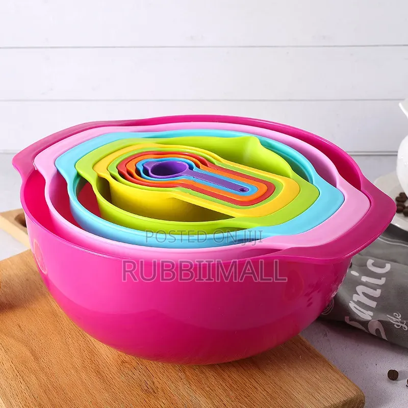 Kitchen Baking Bowls & Measuring Spoons 10pcs