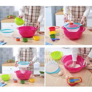 Kitchen Baking Bowls & Measuring Spoons 10pcs