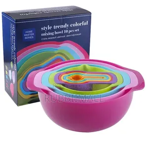Kitchen Baking Bowls & Measuring Spoons 10pcs