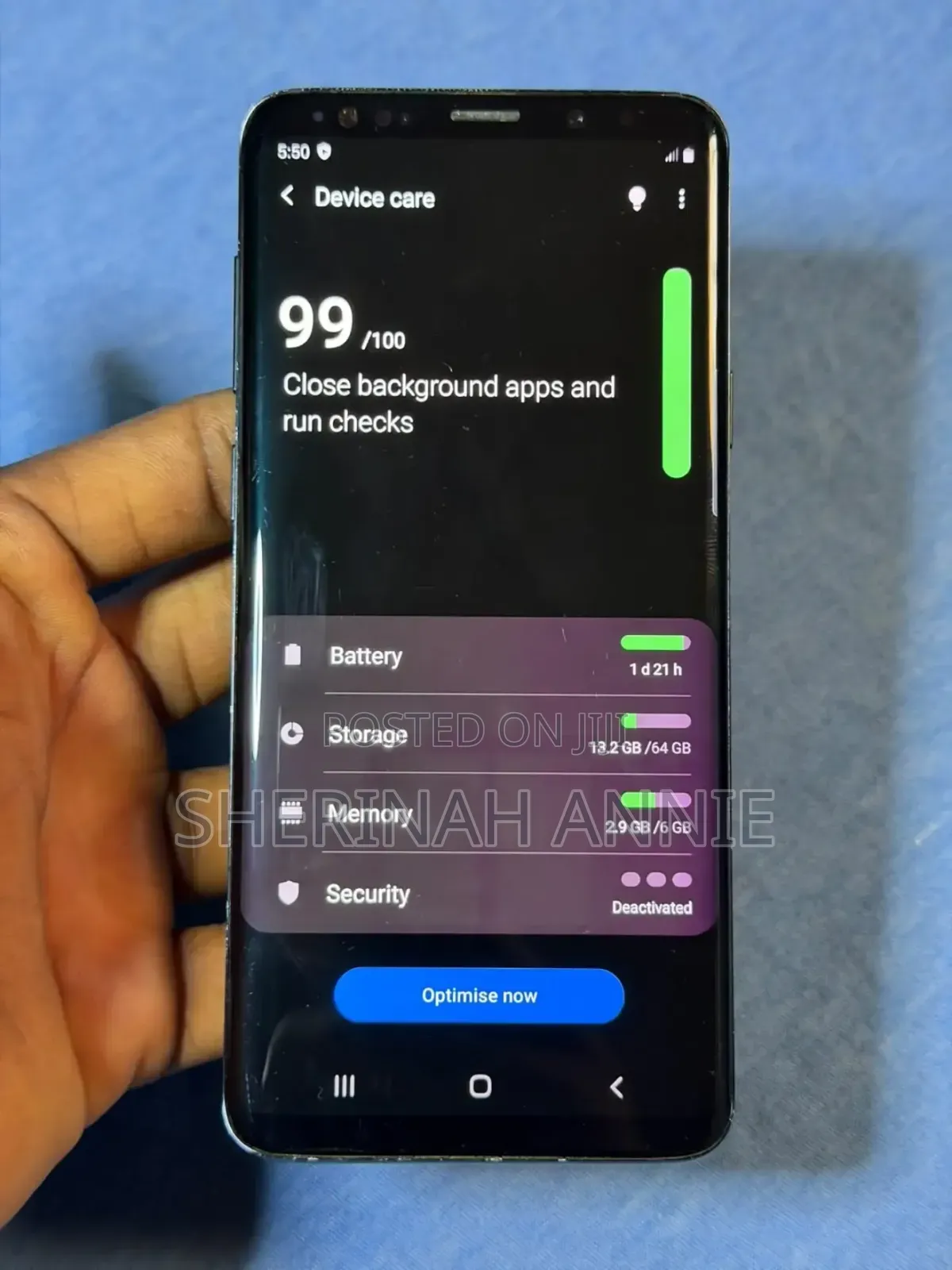 Samsung Galaxy S9 Plus 64 GB Black