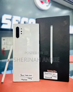 New Samsung Galaxy Note 10 Plus 256 GB White