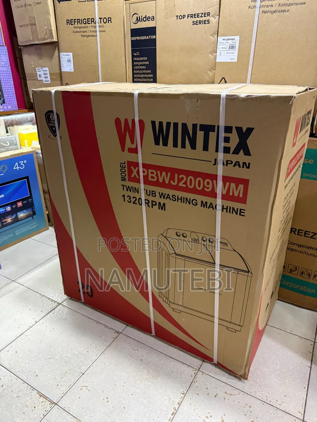 Wintex 20kg Twin Tub Washing Machine
