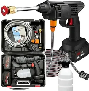Cordless Portable Wireless Pressure Washer Gun 48V 12000mAh