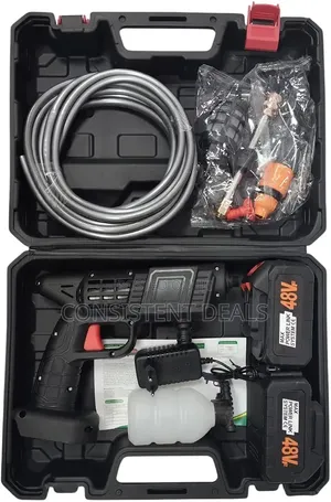 Cordless Portable Wireless Pressure Washer Gun 48V 12000mAh