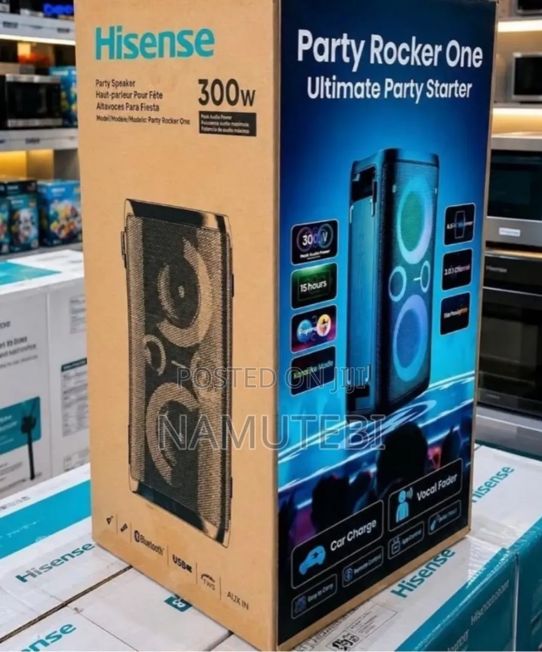 Hisense Party Rocker One Rechargeable Bluetooth Speaker