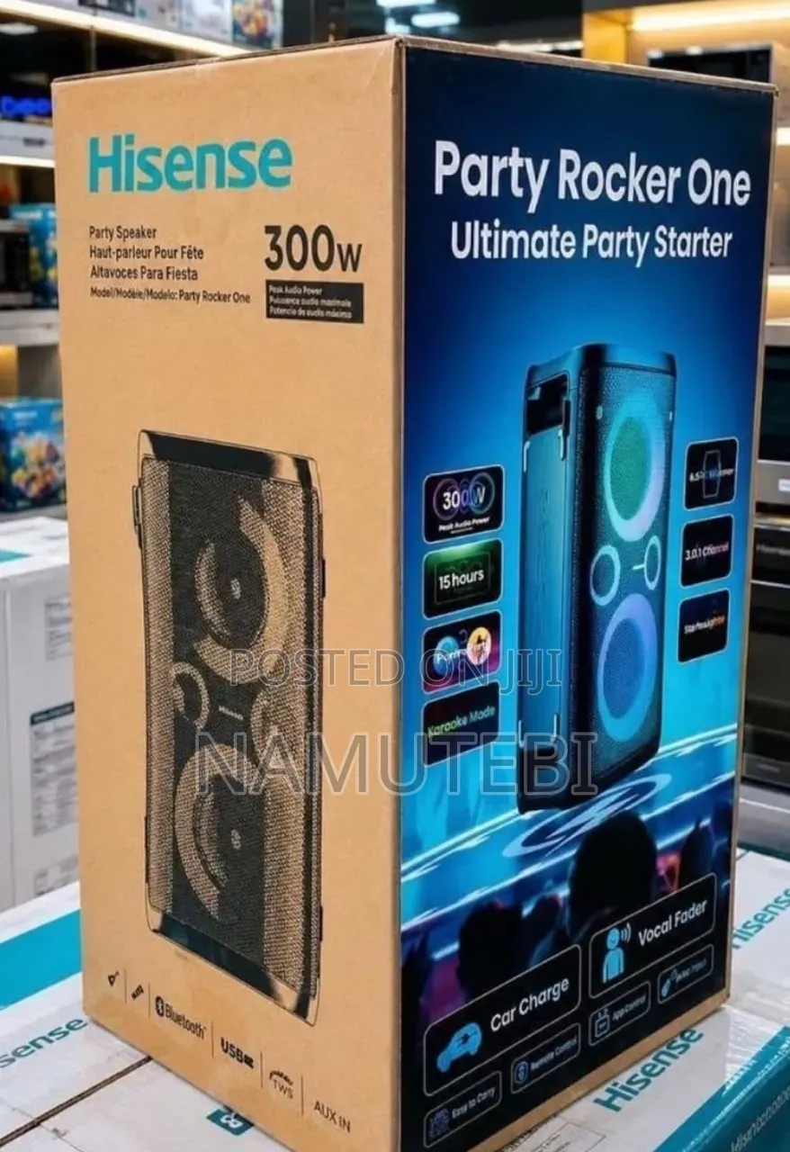 Hisense Party Rocker One Rechargeable Bluetooth Speaker