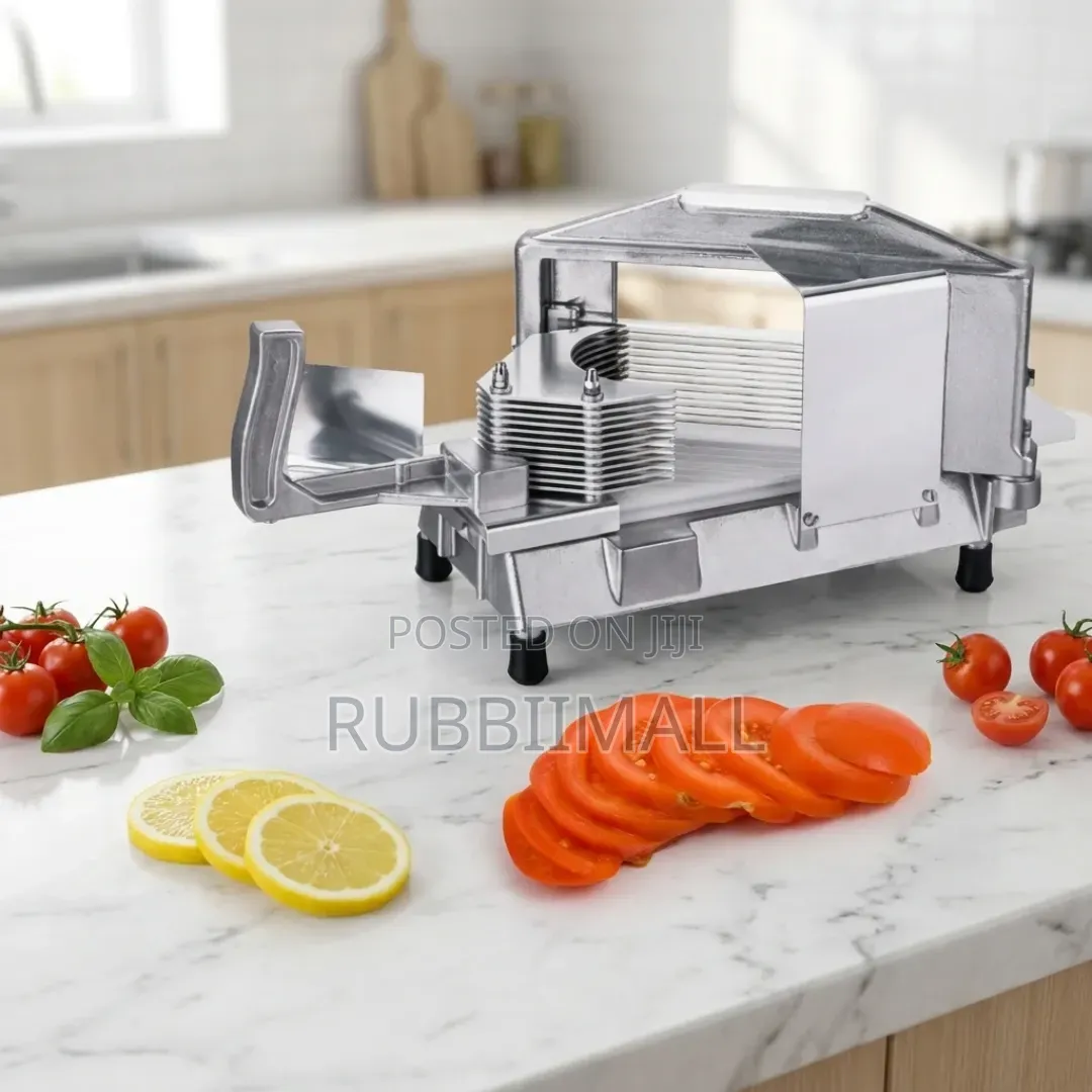 Manual Commercial Tomato Slicer / Vegetable Cutter Machine